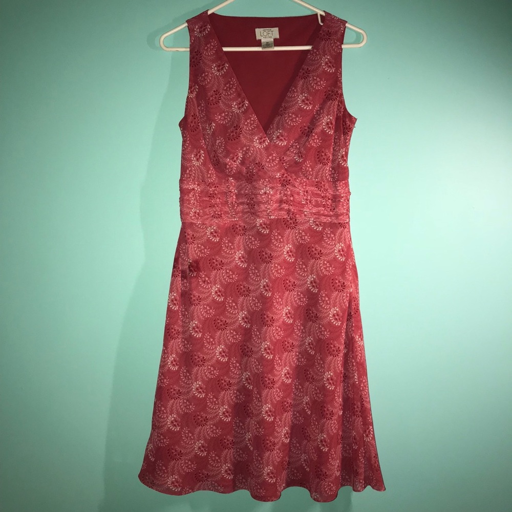 Pink semi-formal dress